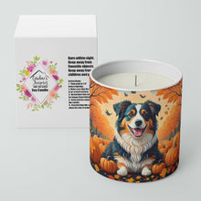 Load image into Gallery viewer, Australian Shepherd Terrier Fall Decorative Soy Candle