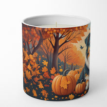 Load image into Gallery viewer, Australian Shepherd Terrier Fall Decorative Soy Candle