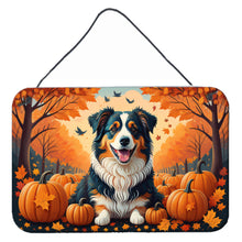 Load image into Gallery viewer, Australian Shepherd Terrier Fall Wall or Door Hanging Prints