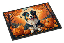 Load image into Gallery viewer, Australian Shepherd Terrier Fall Doormat - 24x36 Decorative Floor Mat – Indoor/Outdoor Rug with Artistic Flair