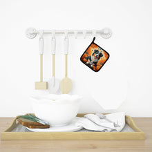 Load image into Gallery viewer, Australian Shepherd Terrier Fall Pot Holders - Set of 2 Decorative Kitchen Helpers | Made in the USA