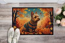 Load image into Gallery viewer, Australian Terrier Terrier Fall Doormat - 24x36 Decorative Floor Mat – Indoor/Outdoor Rug with Artistic Flair