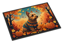Load image into Gallery viewer, Australian Terrier Terrier Fall Doormat - 24x36 Decorative Floor Mat – Indoor/Outdoor Rug with Artistic Flair