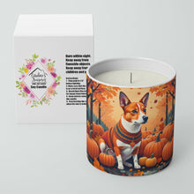 Load image into Gallery viewer, Red Basenji Fall Decorative Soy Candle