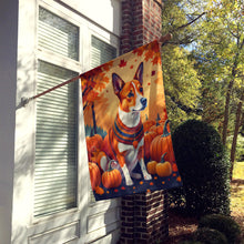Load image into Gallery viewer, Red Basenji Fall House Flag