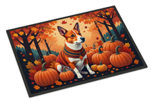Load image into Gallery viewer, Red Basenji Fall Doormat - 24x36 Decorative Floor Mat – Indoor/Outdoor Rug with Artistic Flair