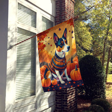 Load image into Gallery viewer, Basenji Fall House Flag