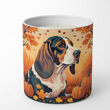 Load image into Gallery viewer, Basset Hound Fall Decorative Soy Candle