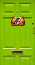 Load image into Gallery viewer, Basset Hound Fall Wall or Door Hanging Prints