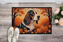 Load image into Gallery viewer, Basset Hound Fall Doormat - 24x36 Decorative Floor Mat – Indoor/Outdoor Rug with Artistic Flair