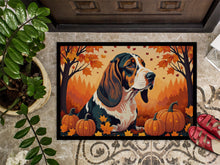 Load image into Gallery viewer, Basset Hound Fall Doormat -  18x27 Decorative Floor Mat – Indoor/Outdoor Rug