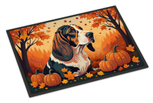 Load image into Gallery viewer, Basset Hound Fall Doormat -  18x27 Decorative Floor Mat – Indoor/Outdoor Rug