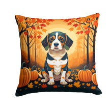 Load image into Gallery viewer, Beagle Fall Throw Pillow - 14x14 Decorative Pillow – Art for Your Home &amp; Patio