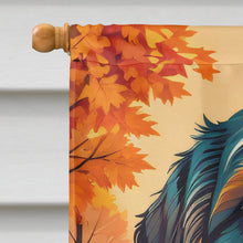 Load image into Gallery viewer, Bearded Collie Fall House Flag