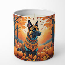 Load image into Gallery viewer, Belgian Malinois Fall Decorative Soy Candle