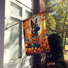Load image into Gallery viewer, Belgian Malinois Fall House Flag