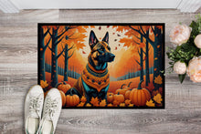 Load image into Gallery viewer, Belgian Malinois Fall Doormat -  18x27 Decorative Floor Mat – Indoor/Outdoor Rug