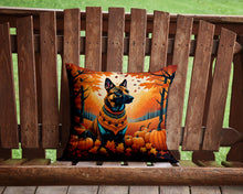 Load image into Gallery viewer, Belgian Malinois Fall Throw Pillow - 14x14 Decorative Pillow – Art for Your Home &amp; Patio