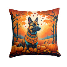 Load image into Gallery viewer, Belgian Malinois Fall Throw Pillow - 14x14 Decorative Pillow – Art for Your Home &amp; Patio