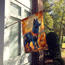 Load image into Gallery viewer, Belgian Sheepdog Fall House Flag