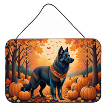 Load image into Gallery viewer, Belgian Sheepdog Fall Wall or Door Hanging Prints