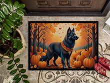 Load image into Gallery viewer, Belgian Sheepdog Fall Doormat -  18x27 Decorative Floor Mat – Indoor/Outdoor Rug