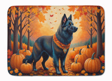 Load image into Gallery viewer, Belgian Sheepdog Fall Memory Foam Kitchen Mat