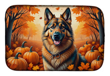 Load image into Gallery viewer, Belgian Tervuren Fall Dish Drying Mat