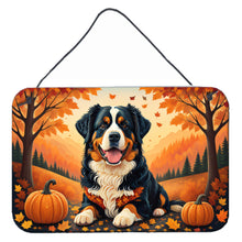 Load image into Gallery viewer, Bernese Mountain Dog Fall Wall or Door Hanging Prints