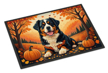 Load image into Gallery viewer, Bernese Mountain Dog Fall Doormat - 24x36 Decorative Floor Mat – Indoor/Outdoor Rug with Artistic Flair