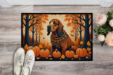 Load image into Gallery viewer, Bloodhound Fall Doormat - 24x36 Decorative Floor Mat – Indoor/Outdoor Rug with Artistic Flair