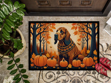 Load image into Gallery viewer, Bloodhound Fall Doormat -  18x27 Decorative Floor Mat – Indoor/Outdoor Rug