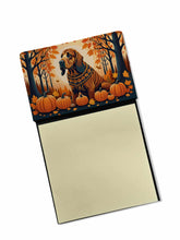 Load image into Gallery viewer, Bloodhound Fall Sticky Note Holder- Refiilable Desk Accessory Note Pad