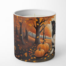 Load image into Gallery viewer, Border Collie Fall Decorative Soy Candle