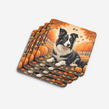 Load image into Gallery viewer, Border Collie Fall Foam Coaster