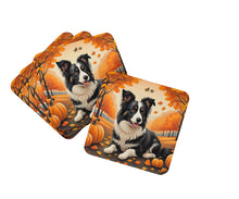 Load image into Gallery viewer, Border Collie Fall Foam Coaster