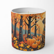 Load image into Gallery viewer, Border Terrier Fall Decorative Soy Candle