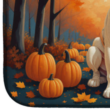Load image into Gallery viewer, White Boxer Fall Dish Drying Mat