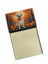 Load image into Gallery viewer, White Boxer Fall Sticky Note Holder- Refiilable Desk Accessory Note Pad