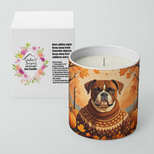 Load image into Gallery viewer, Boxer Fall Decorative Soy Candle