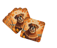 Load image into Gallery viewer, Boxer Fall Foam Coaster