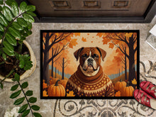 Load image into Gallery viewer, Boxer Fall Doormat - 24x36 Decorative Floor Mat – Indoor/Outdoor Rug with Artistic Flair