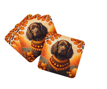 Load image into Gallery viewer, Boykin Spaniel Fall Foam Coaster