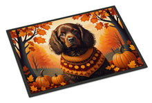 Load image into Gallery viewer, Boykin Spaniel Fall Doormat -  18x27 Decorative Floor Mat – Indoor/Outdoor Rug