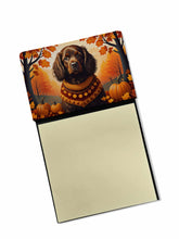 Load image into Gallery viewer, Boykin Spaniel Fall Sticky Note Holder- Refiilable Desk Accessory Note Pad
