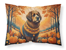 Load image into Gallery viewer, Briard Fall Fabric Standard Pillowcase – Artistic Decorative Front, White Back