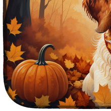 Load image into Gallery viewer, Brittany Spaniel Fall Dish Drying Mat
