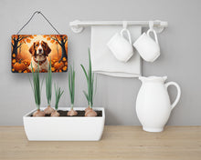 Load image into Gallery viewer, Brittany Spaniel Fall Wall or Door Hanging Prints