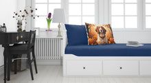 Load image into Gallery viewer, Brittany Spaniel Fall Fabric Standard Pillowcase – Artistic Decorative Front, White Back