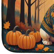 Load image into Gallery viewer, White English Bulldog Fall Dish Drying Mat